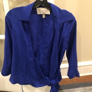 Rory Becca side tie top. Size xs. Never been worn!
